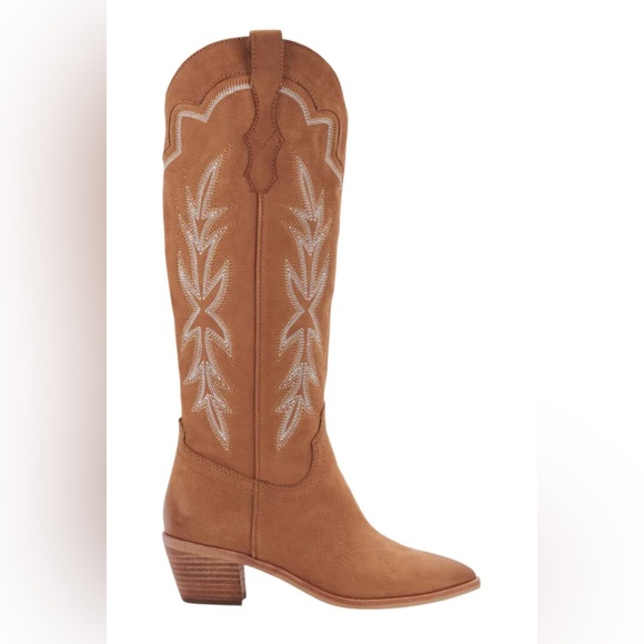 DV by Dolce Vita Shoes - Classic western embroidery with a low walkable heel & pointed toe